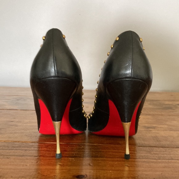 Christian Louboutin Peep Toe 100mm Stud Heels size 40 - Picture 12 of 12